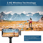 Bluetooth Mini Microphone Wireless Lavalier Noise Reduction Microphone for iPhone / iPad, with 8 Pin Receiver, Single Microphone, Dual Microphones