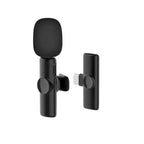 Wireless Lavalier Lapel Microphone for Android Phone & Computer with USB-C / Type-C Receiver, One by One, One by Two One by One