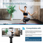 Wireless Lavalier Lapel Microphone for Android Phone & Computer with USB-C / Type-C Receiver, One by One, One by Two