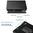 BT638 Notebook Desktop External USB 3.0 Portable CD Player CD-RW Optical Drive Burner, BT638 – Ultra-thin