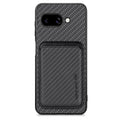 Carbon Fiber Leather Card Magsafe Phone Case – Magnetic, Leather, For Google Pixel 9a, For Google Pixel 7 Pro, For Google Pixel 7, For Google Pixel 6