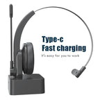 OY631 Bluetooth Noise Cancelling Single Ear Wireless Headphone With Microphone, OY631
