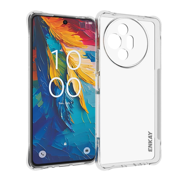 ENKAY Hat-Prince Transparent TPU Shockproof Phone Case, For TCL K70 Nxtpaper 5G, For TCL K70 Power 4G, For TCL NxtPaper 70 Pro, For TCL 503 4G, For TCL 50 LE 4G, For TCL 50 5G, For TCL 50 SE 4G, For TCL 501 4G, For TCL 505 4G, For TCL 40 XE 5G         ...