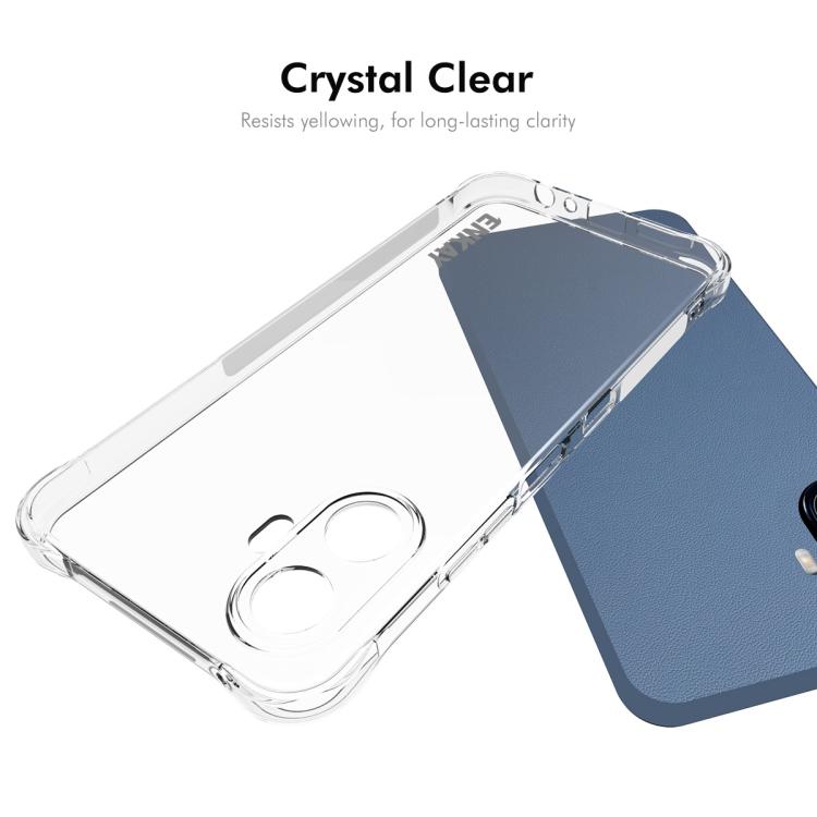 ENKAY Hat-Prince Transparent TPU Shockproof Phone Case, For TCL K70 Nxtpaper 5G, For TCL K70 Power 4G, For TCL NxtPaper 70 Pro, For TCL 503 4G, For TCL 50 LE 4G, For TCL 50 5G, For TCL 50 SE 4G, For TCL 501 4G, For TCL 505 4G, For TCL 40 XE 5G         ...