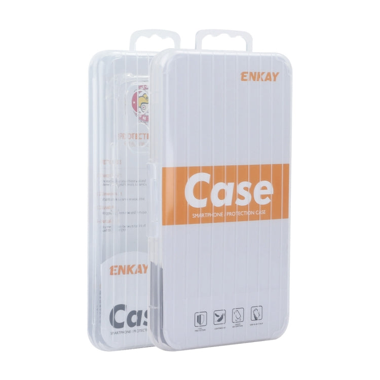 ENKAY Hat-Prince Transparent TPU Shockproof Phone Case, For TCL K70 Nxtpaper 5G, For TCL K70 Power 4G, For TCL NxtPaper 70 Pro, For TCL 503 4G, For TCL 50 LE 4G, For TCL 50 5G, For TCL 50 SE 4G, For TCL 501 4G, For TCL 505 4G, For TCL 40 XE 5G         ...