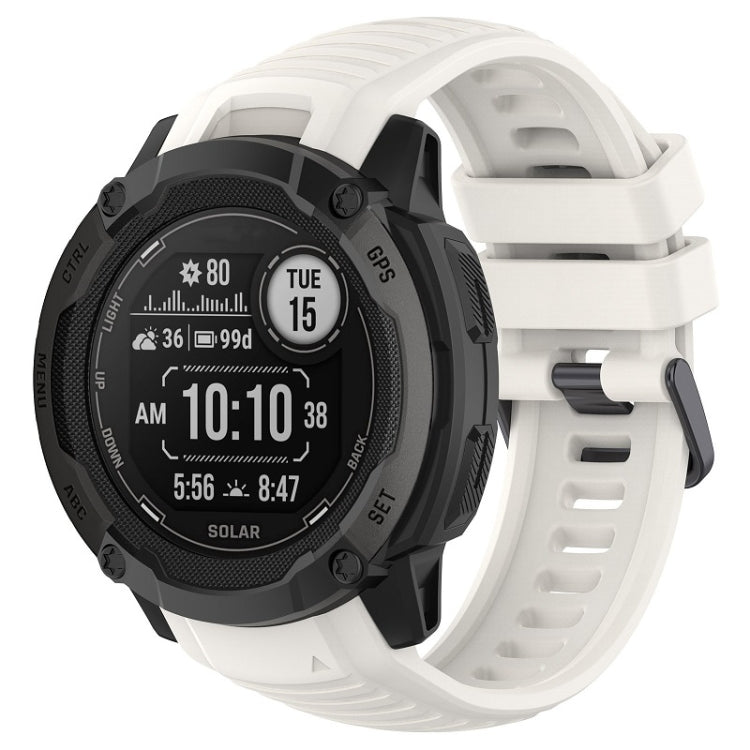Watch Band – Silicone (Garmin Instinct 2X) For Garmin Instinct 2X White