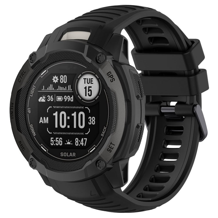 Watch Band – Silicone (Garmin Instinct 2X) For Garmin Instinct 2X Black