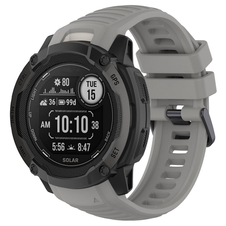Watch Band – Silicone (Garmin Instinct 2X) For Garmin Instinct 2X Grey