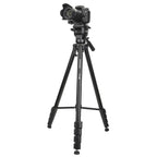 Yunteng VCT-3000 Professional Aluminum Tripod Camera Stand with Pan Head, VCT-3000 VCT-3000