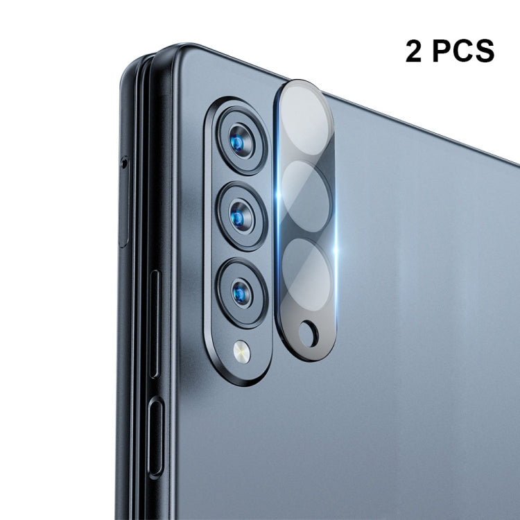2pcs ENKAY Hat-Prince 9H Rear Camera Lens Tempered Glass Film – Tempered Glass, For Samsung Galaxy S25+ 5G, For Samsung Galaxy S25 Ultra 5G, For Samsung Galaxy A16 5G, For Samsung Galaxy S24 FE 5G, For Samsung Galaxy M35, For Samsung Galaxy Z Flip6... For Samsung Galaxy Z Fold6 Black