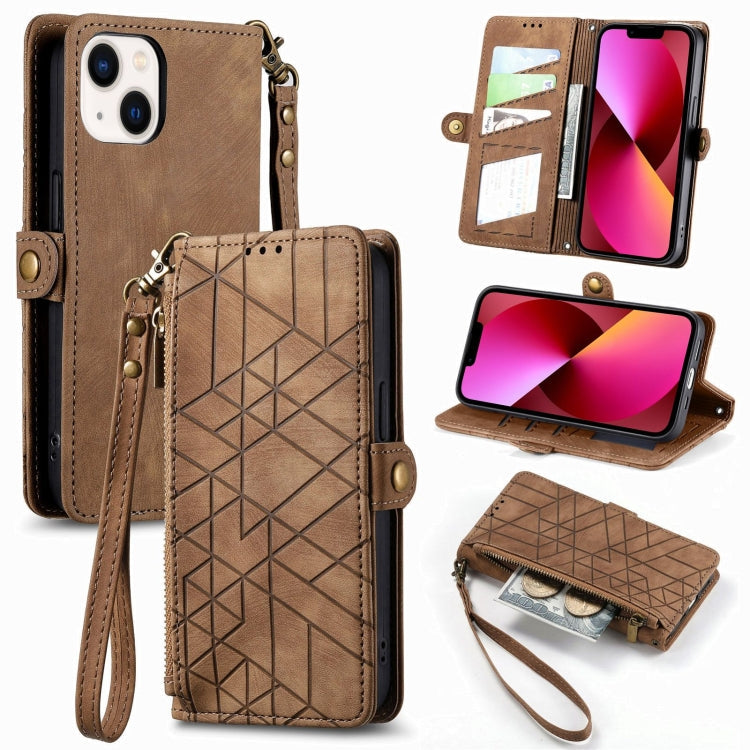 Phone Case – Leather (iPhone 13) #5 For iPhone 13 Brown