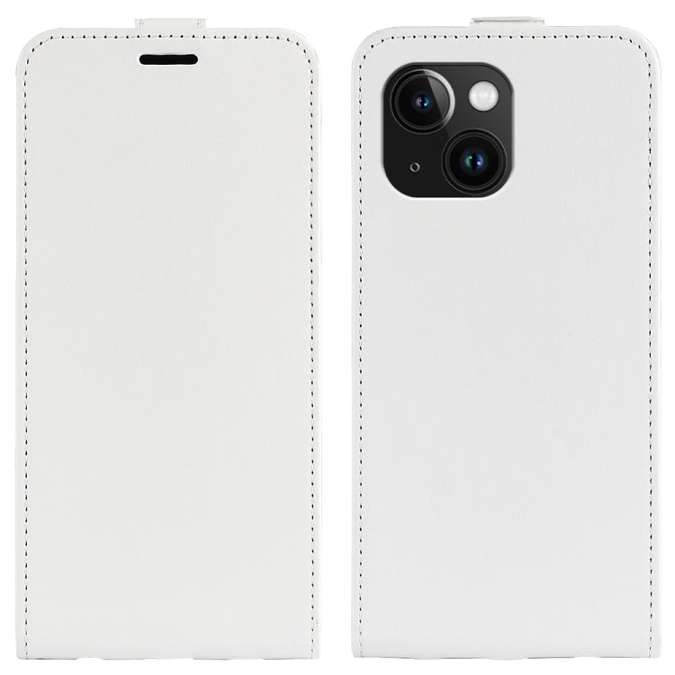 R64 Phone Case – Leather (iPhone 16 Pro) For iPhone 15 Plus White