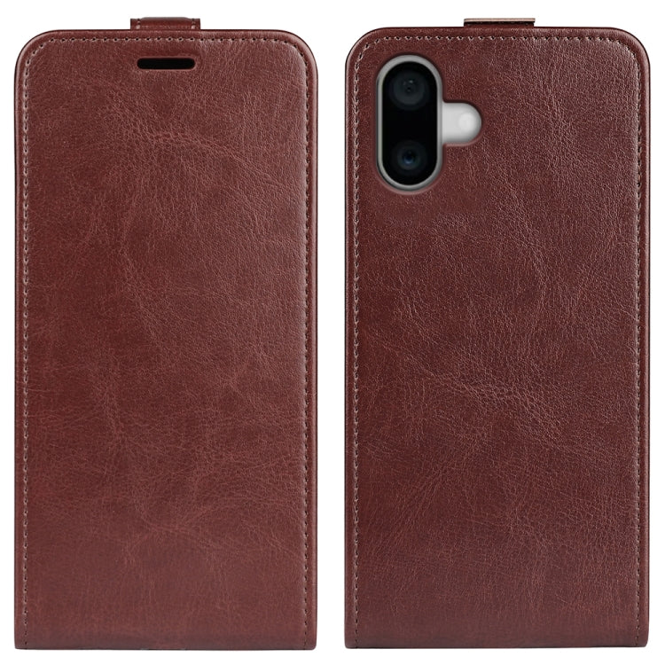 R64 Phone Case – Leather (iPhone 16 Pro) For iPhone 16 Plus Brown