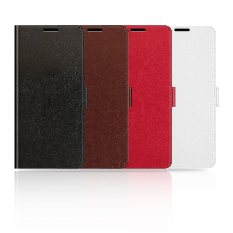 R64 Texture Horizontal Flip Leather Phone Case – Wear-resistant, Card Slot, Flip, For iPhone 15