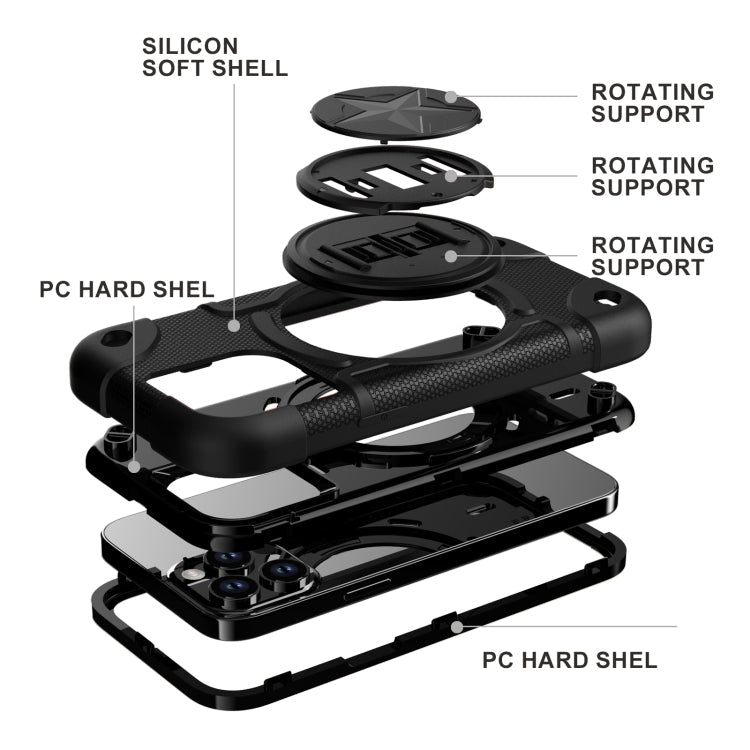 Shield PC Hybrid Silicone Phone Case – Drop Protection, For iPhone 12 Pro