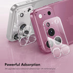 2pcs ENKAY Hat-Prince 9H Rear Camera Lens Tempered Glass Film, For iPhone 17e / 16e, For iPhone 17 Pro Max, For iPhone 17 Pro, For iPhone 17, For iPhone Air, For iPhone 16 Pro / 16 Pro Max, For iPhone 16 / 16 Plus, For iPhone 15 Pro / 15 Pro Max       ...