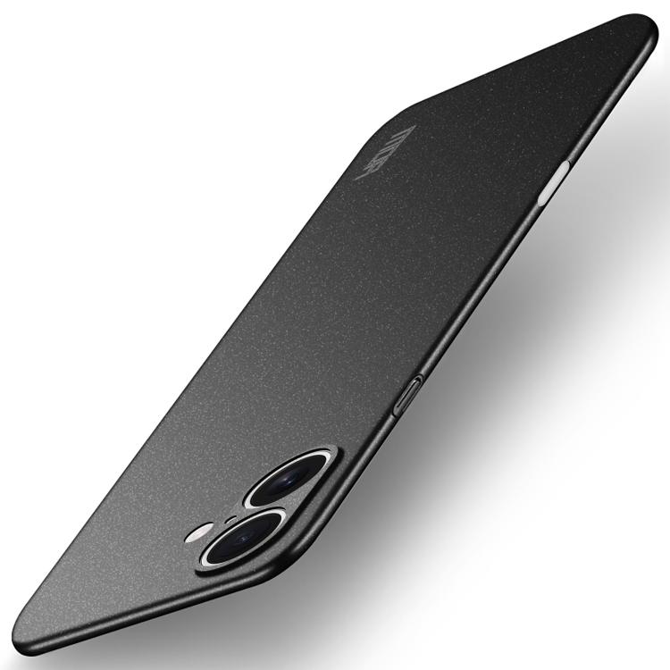 MOFI Fandun Series Frosted PC Ultra-thin All-inclusive Phone Case, For iPhone 17e / 16e, For iPhone 17 Pro Max, For iPhone 17 Pro, For iPhone 17 For iPhone 17 Black