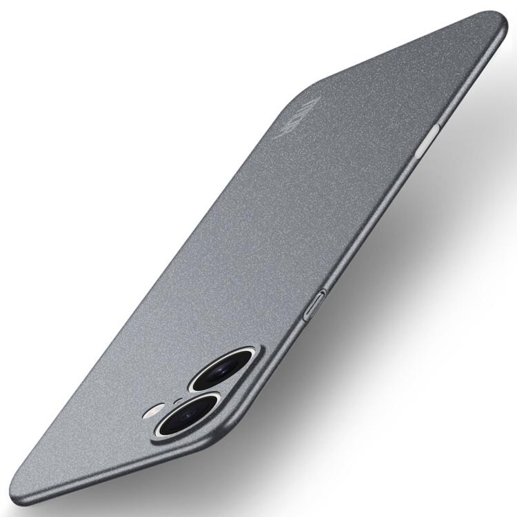MOFI Fandun Series Frosted PC Ultra-thin All-inclusive Phone Case, For iPhone 17e / 16e, For iPhone 17 Pro Max, For iPhone 17 Pro, For iPhone 17 For iPhone 17 Gray
