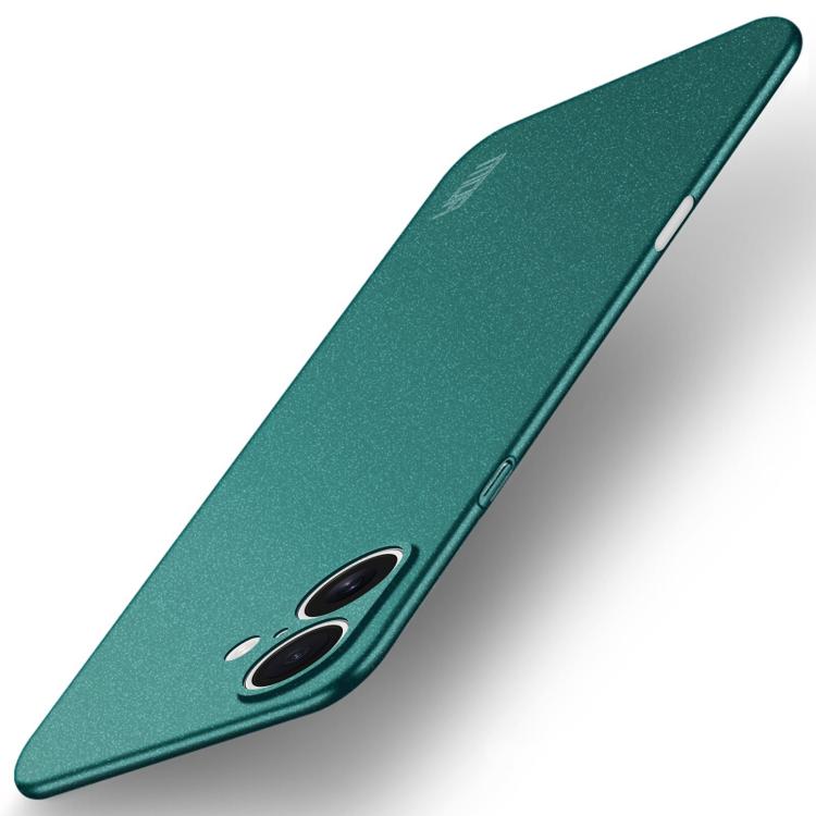 MOFI Fandun Series Frosted PC Ultra-thin All-inclusive Phone Case, For iPhone 17e / 16e, For iPhone 17 Pro Max, For iPhone 17 Pro, For iPhone 17 For iPhone 17 Green