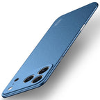 MOFI Fandun Series Frosted PC Ultra-thin All-inclusive Phone Case, For iPhone 17e / 16e, For iPhone 17 Pro Max, For iPhone 17 Pro, For iPhone 17 For iPhone 17 Pro Max Blue