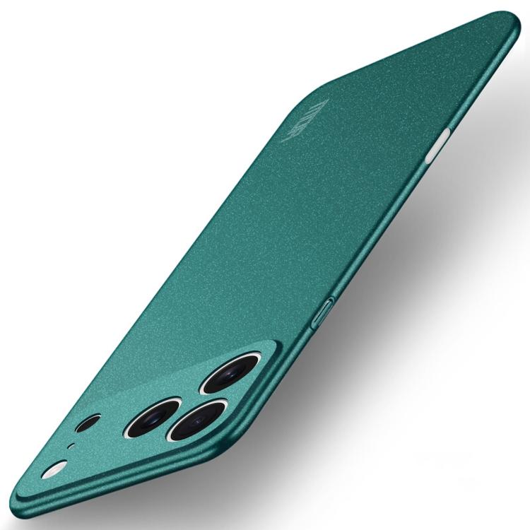 MOFI Fandun Series Frosted PC Ultra-thin All-inclusive Phone Case, For iPhone 17e / 16e, For iPhone 17 Pro Max, For iPhone 17 Pro, For iPhone 17 For iPhone 17 Pro Max Green