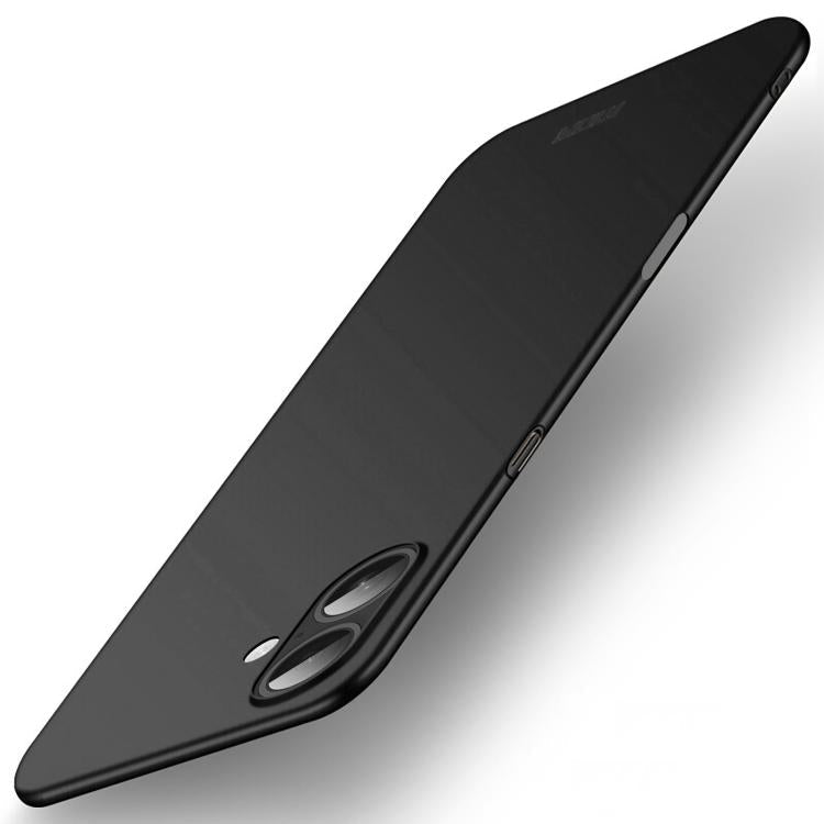 MOFI Phone Case – Frosted PC Ultra-thin Hard Phone Case, For iPhone Air, For iPhone 16... For iPhone 17 Black