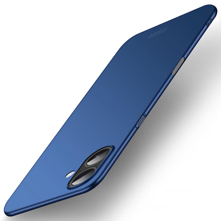 MOFI Phone Case – Frosted PC Ultra-thin Hard Phone Case, For iPhone Air, For iPhone 16... For iPhone 17 Blue