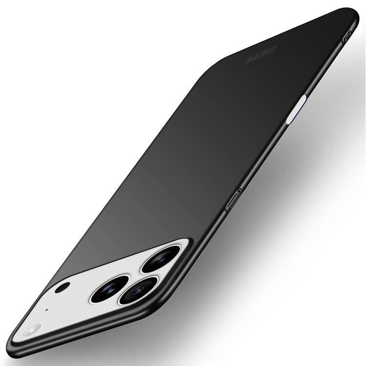 MOFI Phone Case – Frosted PC Ultra-thin Hard Phone Case, For iPhone Air, For iPhone 16... For iPhone 17 Pro Black