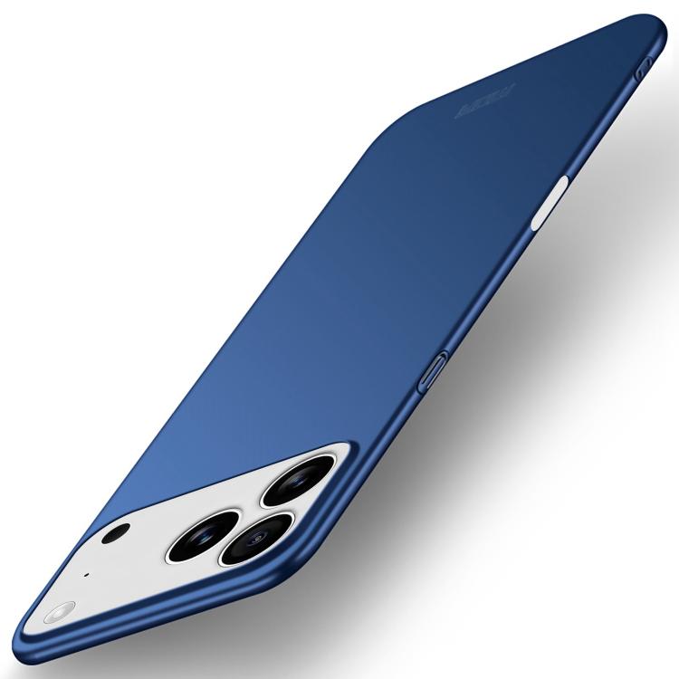 MOFI Phone Case – Frosted PC Ultra-thin Hard Phone Case, For iPhone Air, For iPhone 16... For iPhone 17 Pro Blue