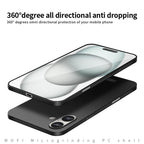 MOFI Frosted PC Ultra-thin Hard Phone Case, For iPhone 17e / 16e, For iPhone 17 Pro Max, For iPhone 17 Pro, For iPhone 17