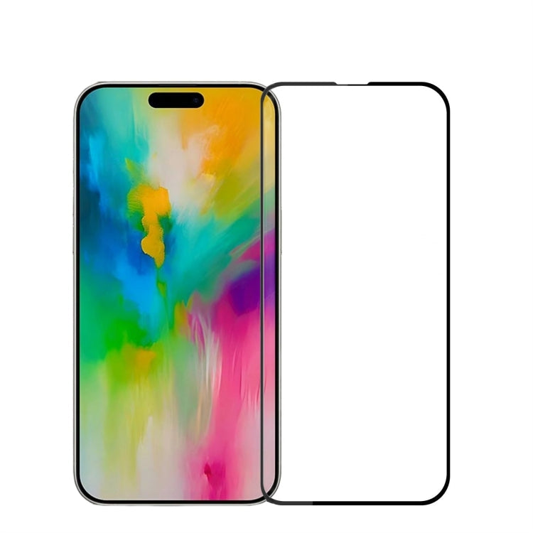 MOFI 9H 2.5D Full Screen Tempered Glass Film, For iPhone 17e / 16e, For iPhone 17 Pro Max, For iPhone 17 Pro, For iPhone 17, For iPhone Air, For iPhone 16 Pro Max, For iPhone 16 Pro, For iPhone 16 Plus, For iPhone 16, For iPhone 15 Pro Max            ...