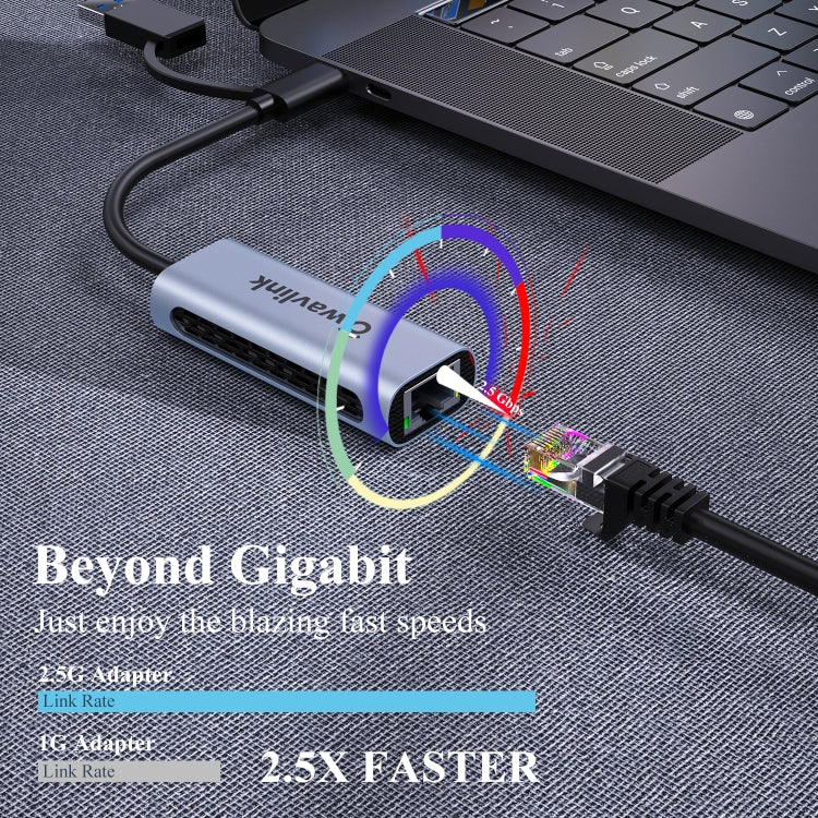 Wavlink NWU330GCA Gigabit Ethernet Adapter Type-C to 2.5 Network Card RJ45 LAN USB3.0 Converter, NWU330GCA – Durable Build, Easy to Use