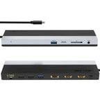 Wavlink UMD08 DisplayPort 12 in 1 Type-C Triple Display Docking Station, UMD08 – Card Slot, TPU, 4K