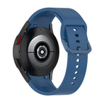 JUNSUNMAY Silicone Adjustable Strap + Full Coverage PMMA Screen Protector Kit, For Samsung Galaxy Watch6 40mm