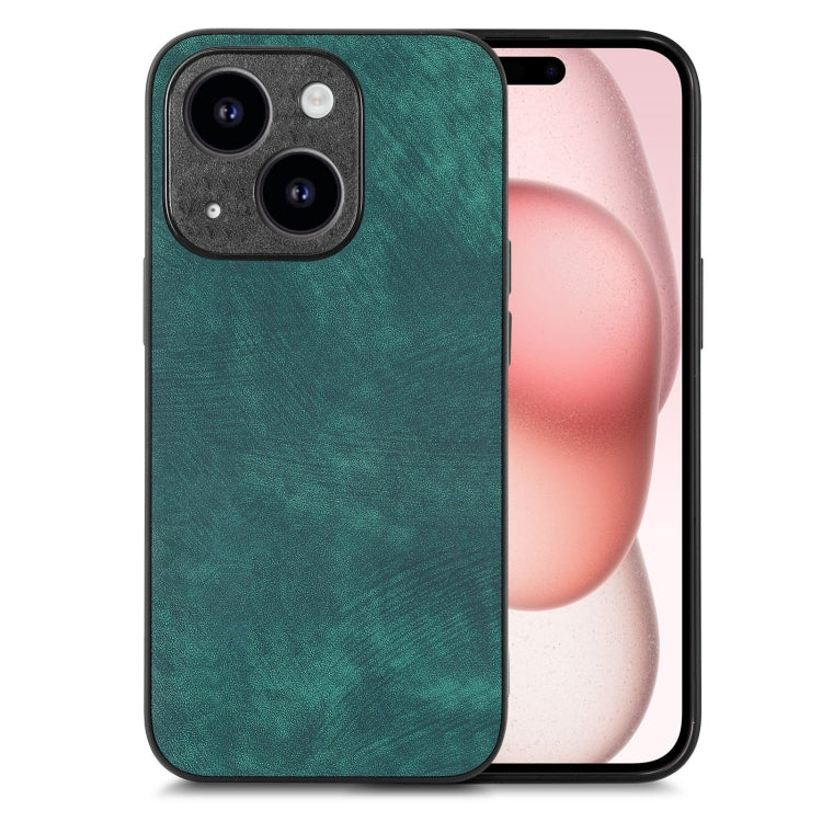 Phone Case – Leather (iPhone 15) #2 For iPhone 15 Green