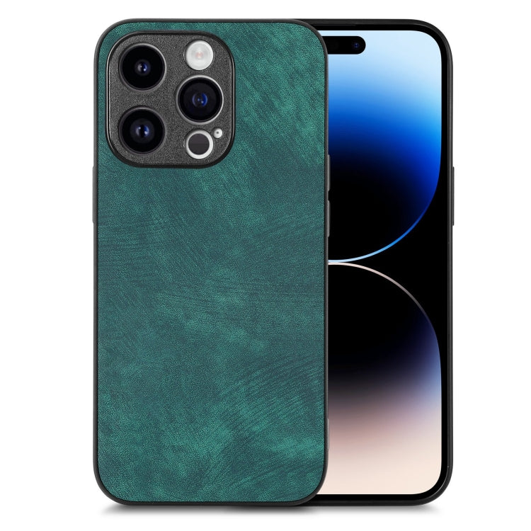 Phone Case – Leather (iPhone 14 Pro Max) #7 For iPhone 14 Pro Max Green