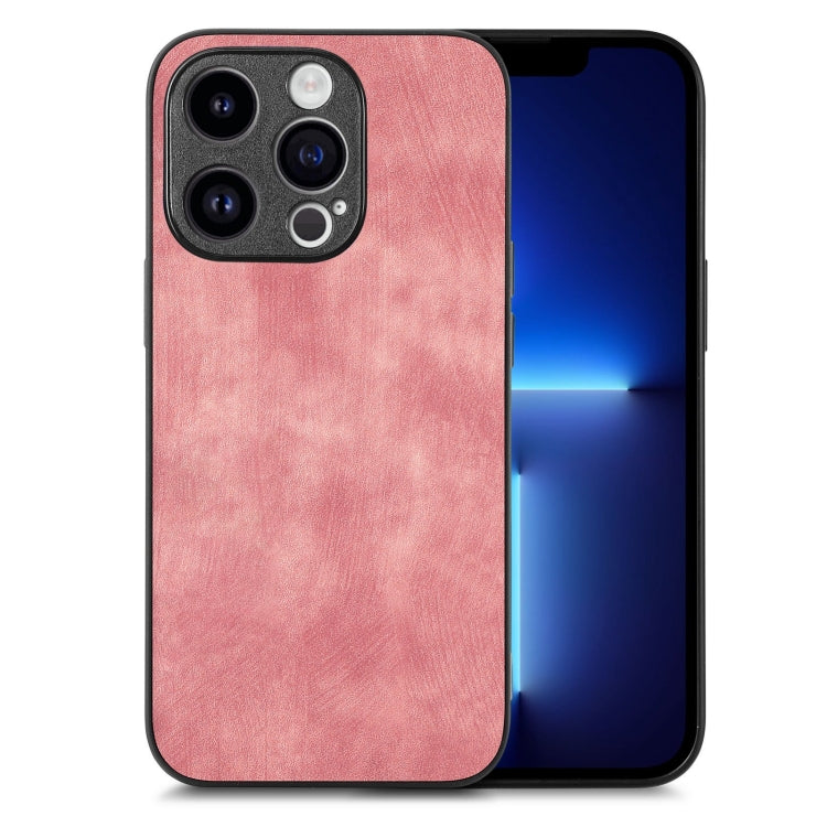 Phone Case – Leather (iPhone 14 Pro Max) #7 For iPhone 13 Pro Pink