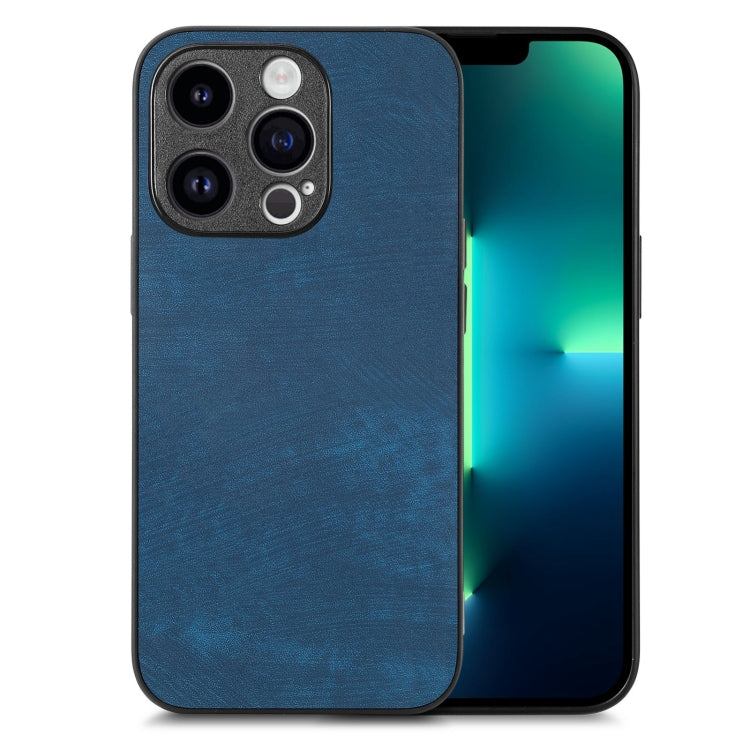 Phone Case – Leather (iPhone 14 Pro Max) #7 For iPhone 13 Pro Max Blue