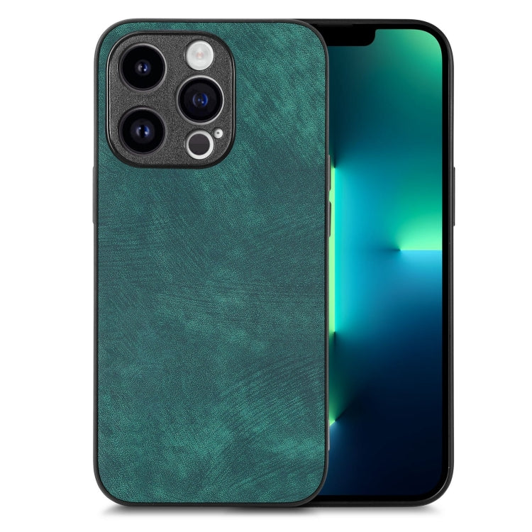 Phone Case – Leather (iPhone 14 Pro Max) #7 For iPhone 13 Pro Max Green