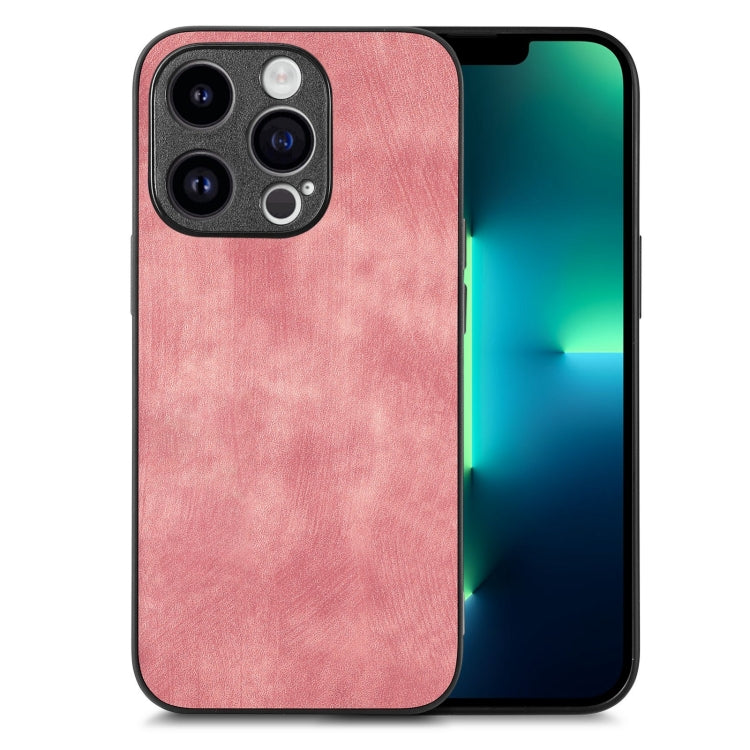 Phone Case – Leather (iPhone 14 Pro Max) #7 For iPhone 13 Pro Max Pink