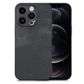 Phone Case – Leather (iPhone 12 Pro) For iPhone 12 Pro Black