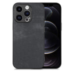 Phone Case – Leather (iPhone 12 Pro) For iPhone 12 Pro Black