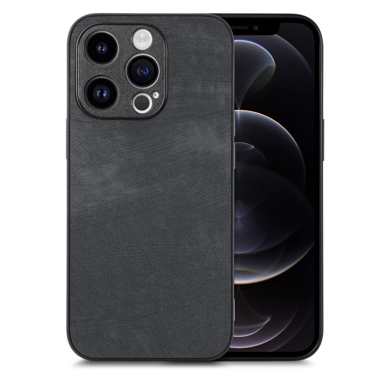 Phone Case – Leather (iPhone 12 Pro) For iPhone 12 Pro Black