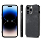Vintage Leather PC Back Cover Phone Case, For iPhone 11 Pro, For iPhone X / XS, For iPhone XR, For iPhone XS Max