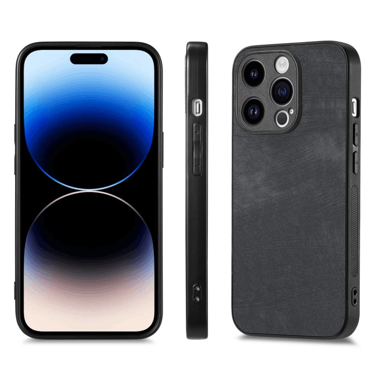 Vintage Leather PC Back Cover Phone Case, For iPhone 11 Pro, For iPhone X / XS, For iPhone XR, For iPhone XS Max