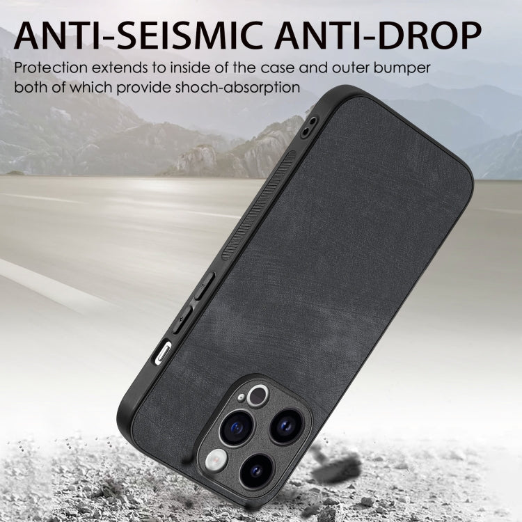 Vintage Leather PC Back Cover Phone Case, For iPhone 11 Pro, For iPhone X / XS, For iPhone XR, For iPhone XS Max