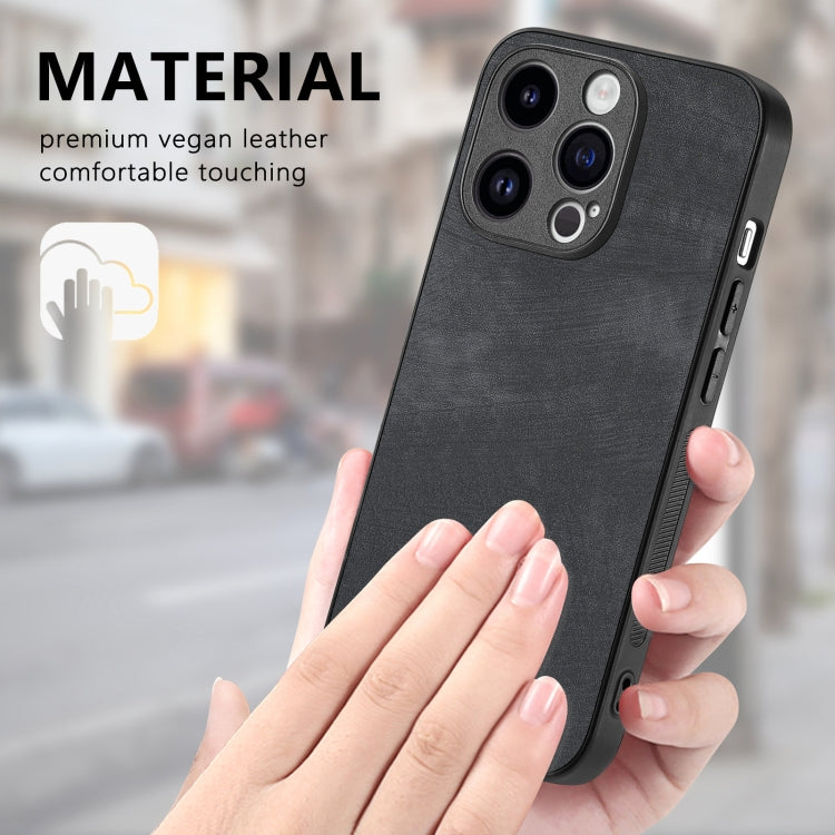 Vintage Leather PC Back Cover Phone Case, For iPhone 11 Pro, For iPhone X / XS, For iPhone XR, For iPhone XS Max