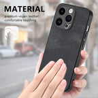 Vintage Leather PC Back Cover Phone Case, For iPhone 11 Pro, For iPhone X / XS, For iPhone XR, For iPhone XS Max