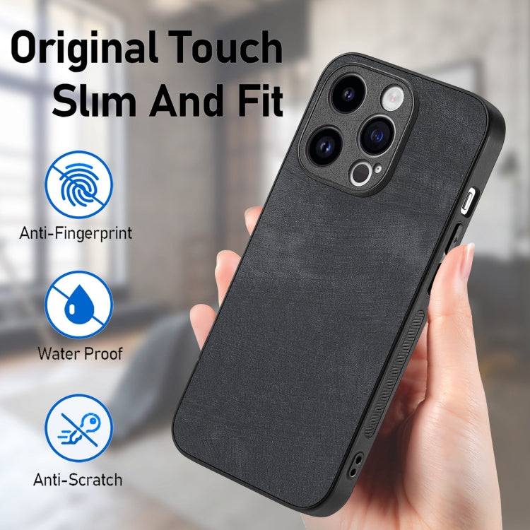 Vintage Leather PC Back Cover Phone Case, For iPhone 11 Pro, For iPhone X / XS, For iPhone XR, For iPhone XS Max