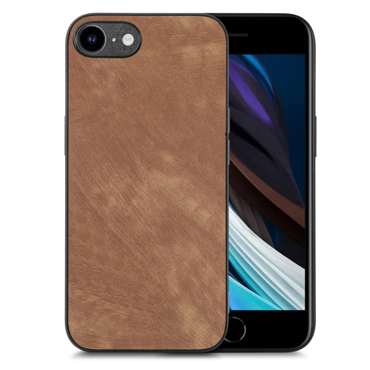 Phone Case – Leather (iPhone 14 Pro Max) #7 For iPhone 7 8 SE 2022 SE 2020 Brown